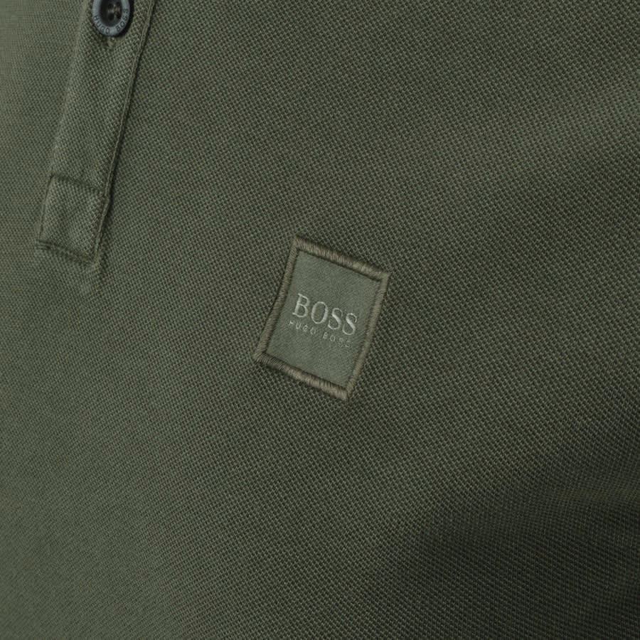 Alternative Image for ProductBOSS Prime Short Sleeved Polo T Shirt Khaki3
